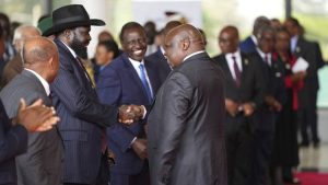 Kenya hosts South Sudan peace talks joined by African leaders