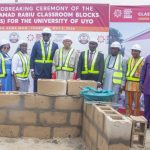 ASR Africa begins the construction of the Abdul Samad Rabiu Classroom Blocks for the University of Uyo under its Tertiary Education Grants Scheme