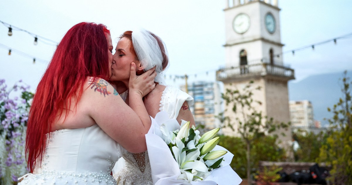 In loving protest, Albanian lesbians marry unofficially