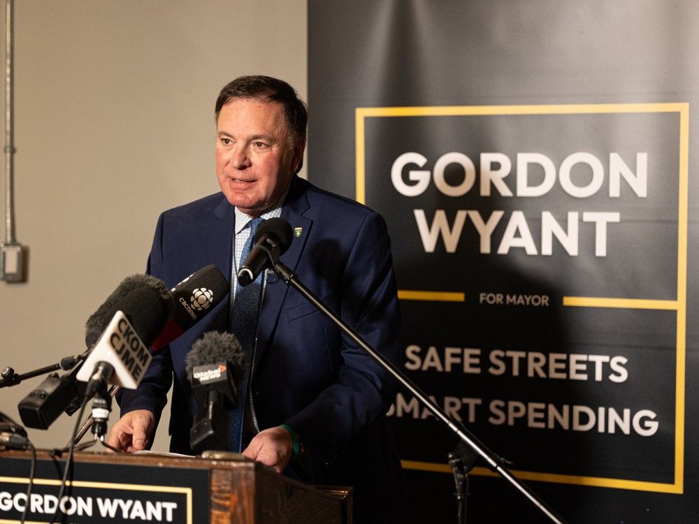 Gord Wyant announces candidacy for Saskatoon mayor