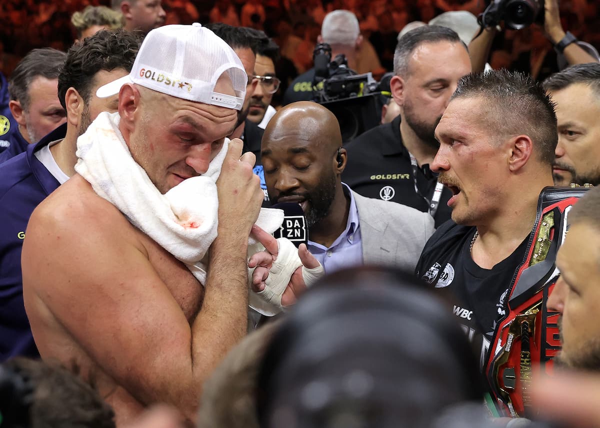 Tyson Fury defeated by Oleksandr Usyk: ‘People are siding with the country at war’