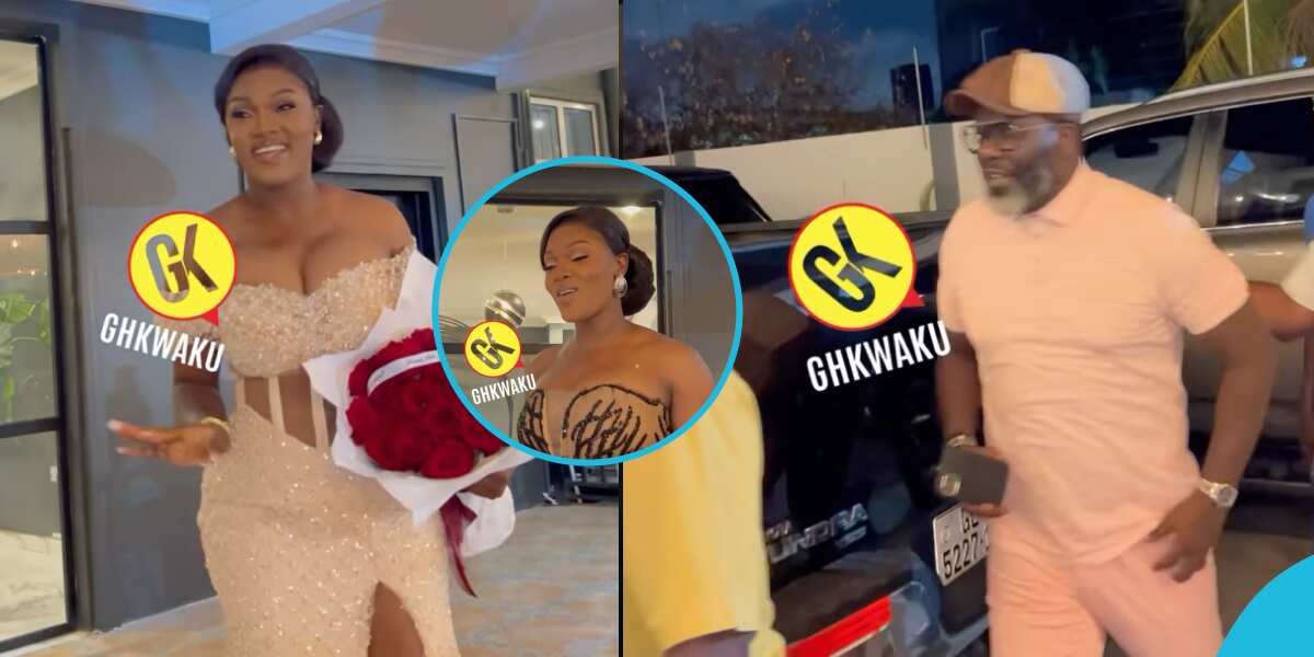 Sammy Kuffour: Ex-Bayern Munich Player Rocks Pink Designer Outfit To His Baby Mama’s Birthday Party