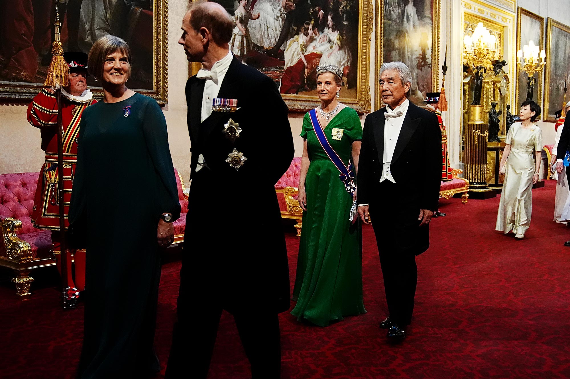 Duchess Sophie Borrows Kate Middleton’s Favorite Tiara for State Banquet