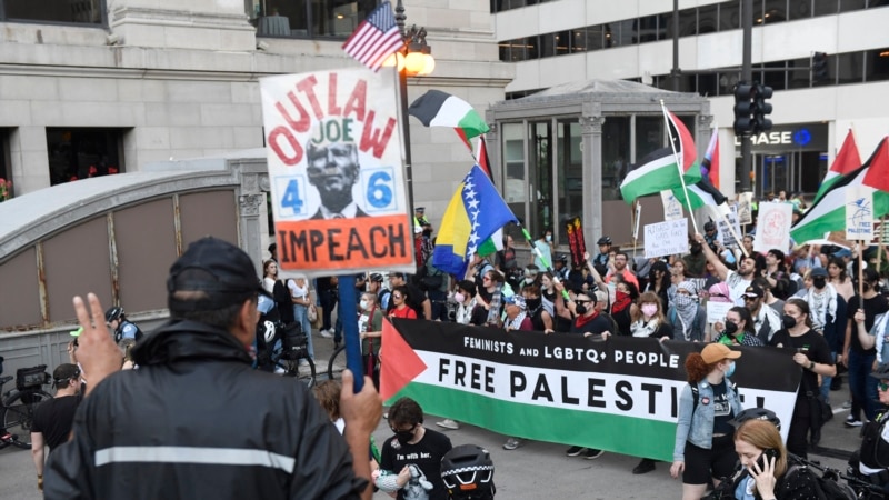 Thousands of activists expected at Democratic convention to call for Gaza cease-fire