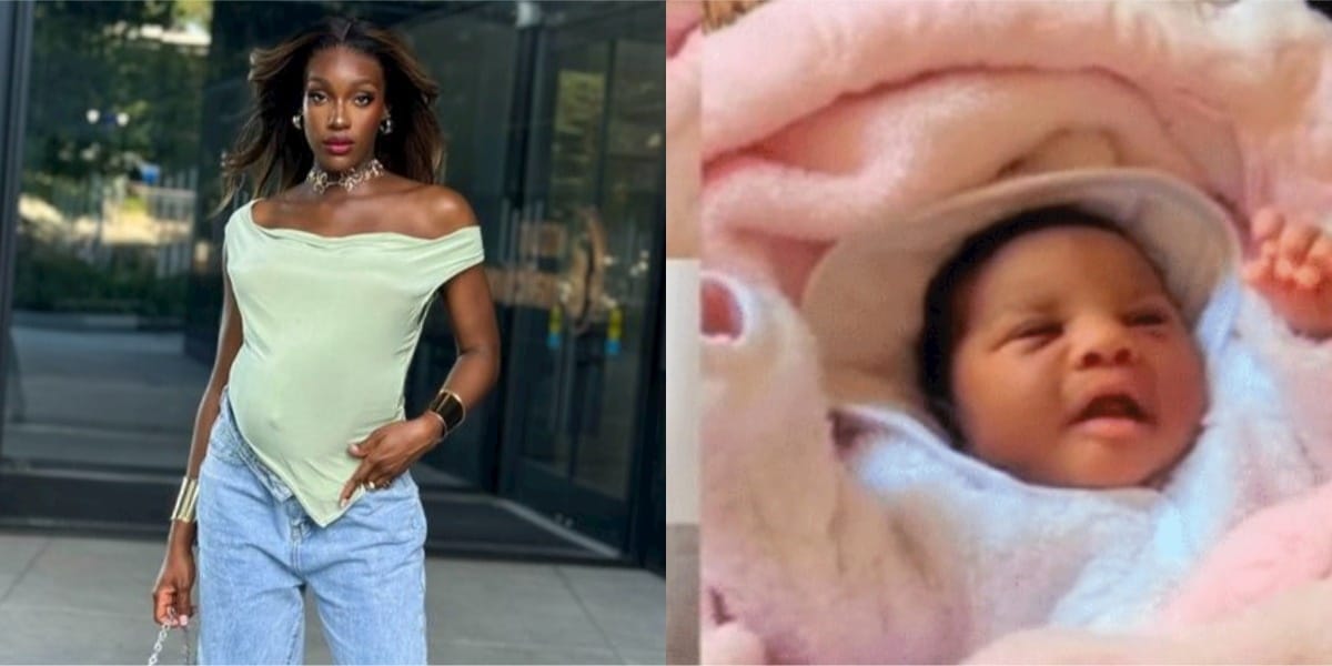 “Whose random baby is that” – Paul Okoye’s wife, Ivy Ifeoma debunks reports of welcoming child