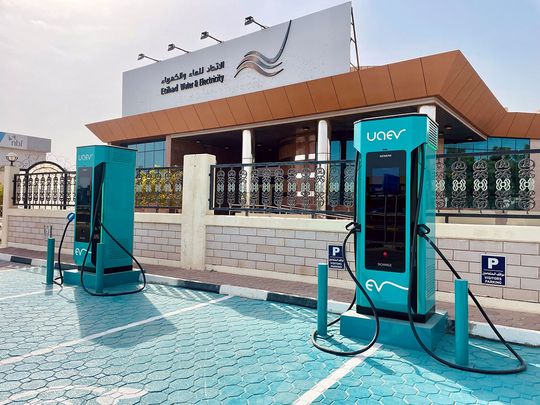 UAE’s EV public charging tariffs go into effect from next month