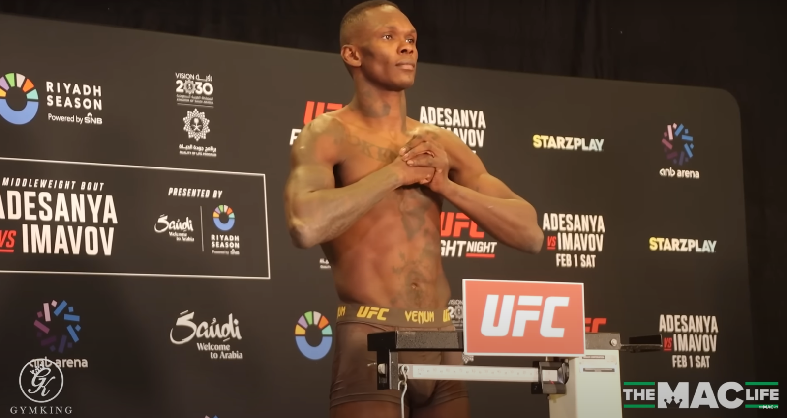 Watch: UFC Riyadh weigh-in highlights