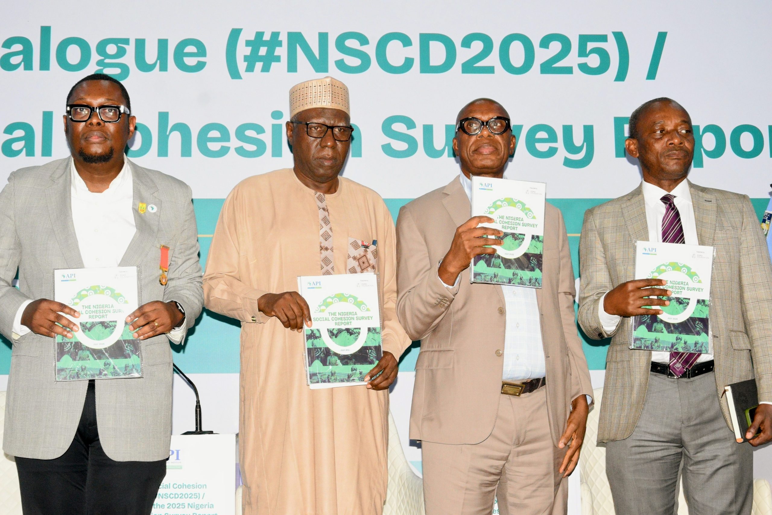 Nat’l Social Cohesion dialogue , unveiling of  2025 Nigeria Social Cohesion Survey report in Abuja