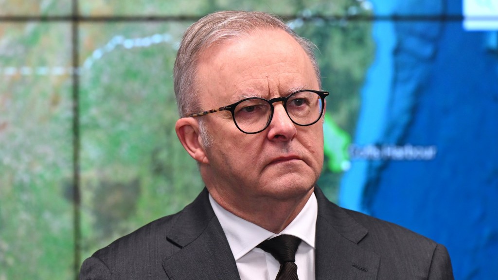 Prime minister went beyond key DFAT talking points on Gaza in emphatic press conference