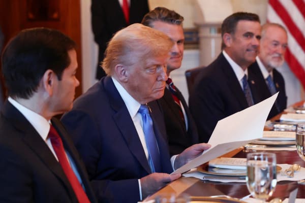 With negotiations apparently stalled, Trump wants to get Gaza deal ‘straightened out over the next week’