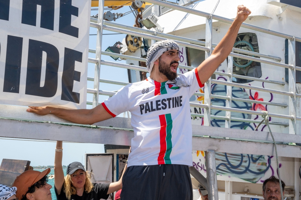 New Gaza-bound aid boat leaves Italy