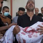 Dozens of Palestinians killed in Gaza in latest Israeli strikes, others near aid point