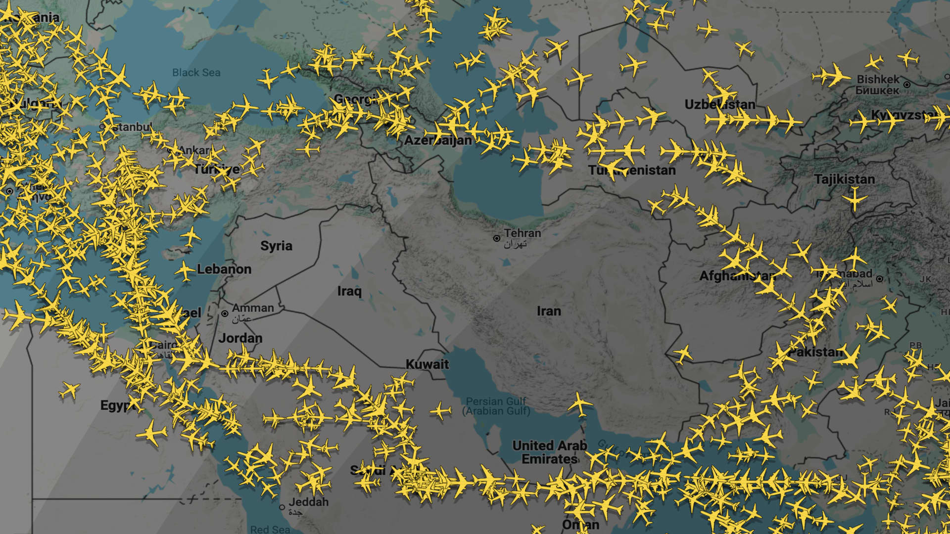 Airlines divert, cancel more Middle East flights after Iran attacks U.S. military base
