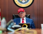 Trump was ‘simply raising a question’ on Iran regime change, press secretary claims – US politics live