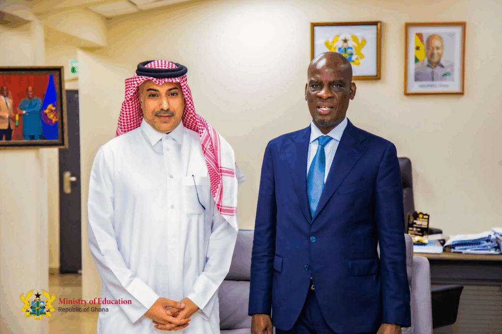 Qatar Ambassador pays courtesy call on Education Minister