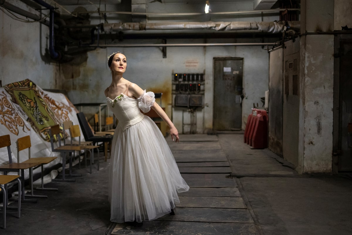 An Underground Ballet Revival In Ukraine Gives Relief From Relentless War