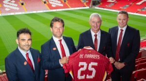 EC Markets Enters Anfield: Inks Multi-Year Sponsorship Deal with Liverpool FC