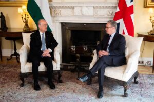 UK backs future Palestinian statehood but says ceasefire the top priority