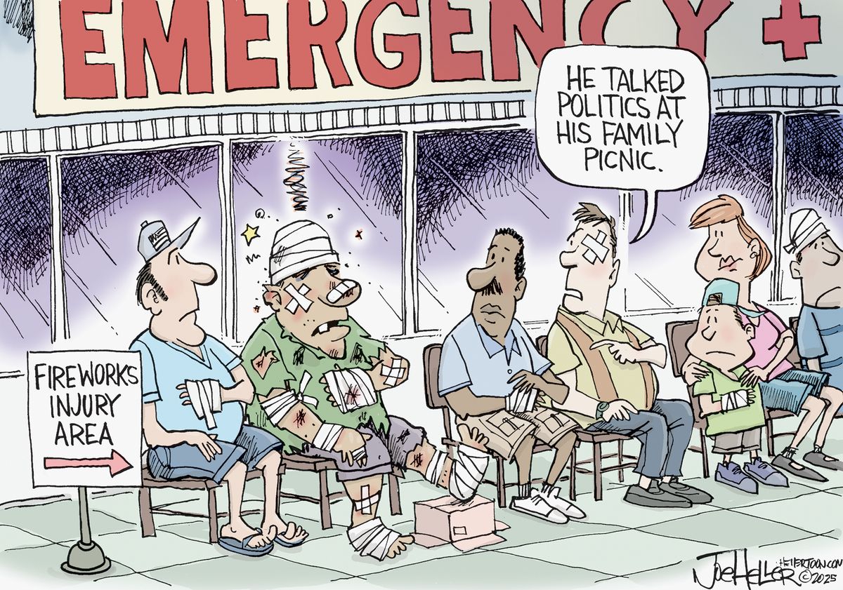 July 4 editorial cartoons