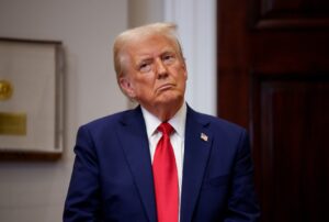 Trump praises Liberian president’s “good English”