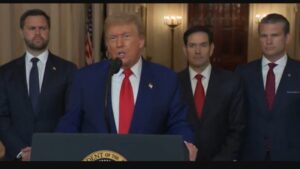 WATCH: President Trump Addresses Nation After Announcing US Dropped Bombs on Iranian Nuclear Sites