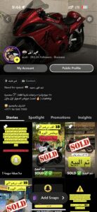 Abdullah, the Motorcycle Broker, Captivates Audiences with His Strong Content on Snapchat and TikTok