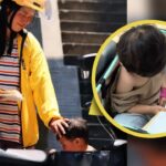 China courier puts sick daughter in delivery box at work to save on childcare