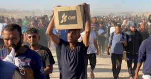 Gaza Humanitarian Foundation says two of its US aid workers injured in Gaza