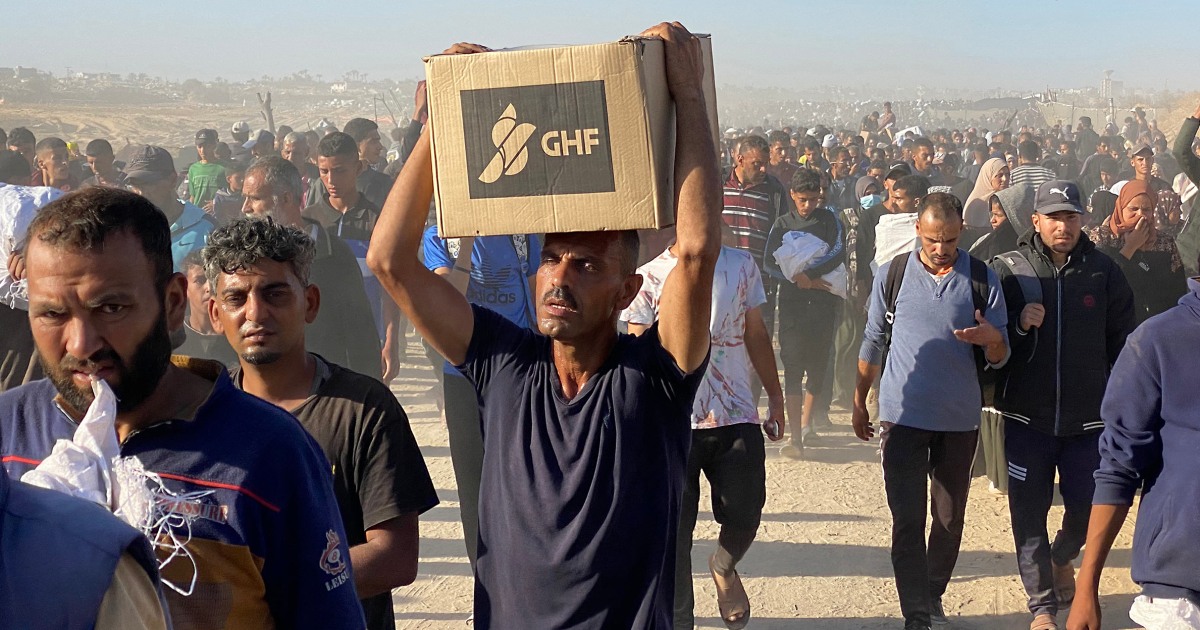 Gaza Humanitarian Foundation says two of its US aid workers injured in Gaza