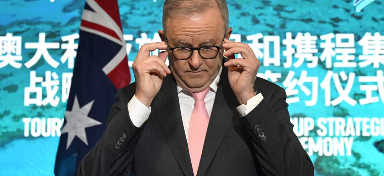 An American demand comes with awkward timing for Anthony Albanese’s China trip