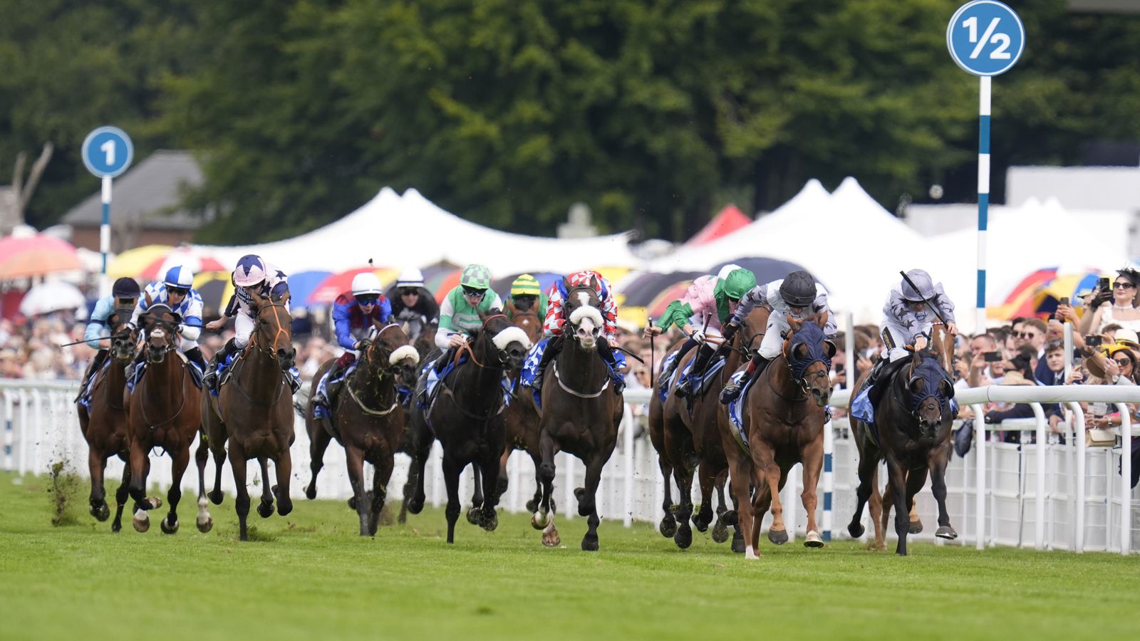 Two Tribes completes a big-race double with emphatic Stewards’ Cup success