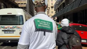 Hands off Mkhwanazi | Protesters demand action, not another commission