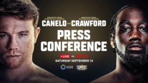 Canelo Alvarez vs. Terence Crawford Riyadh Press Conference
