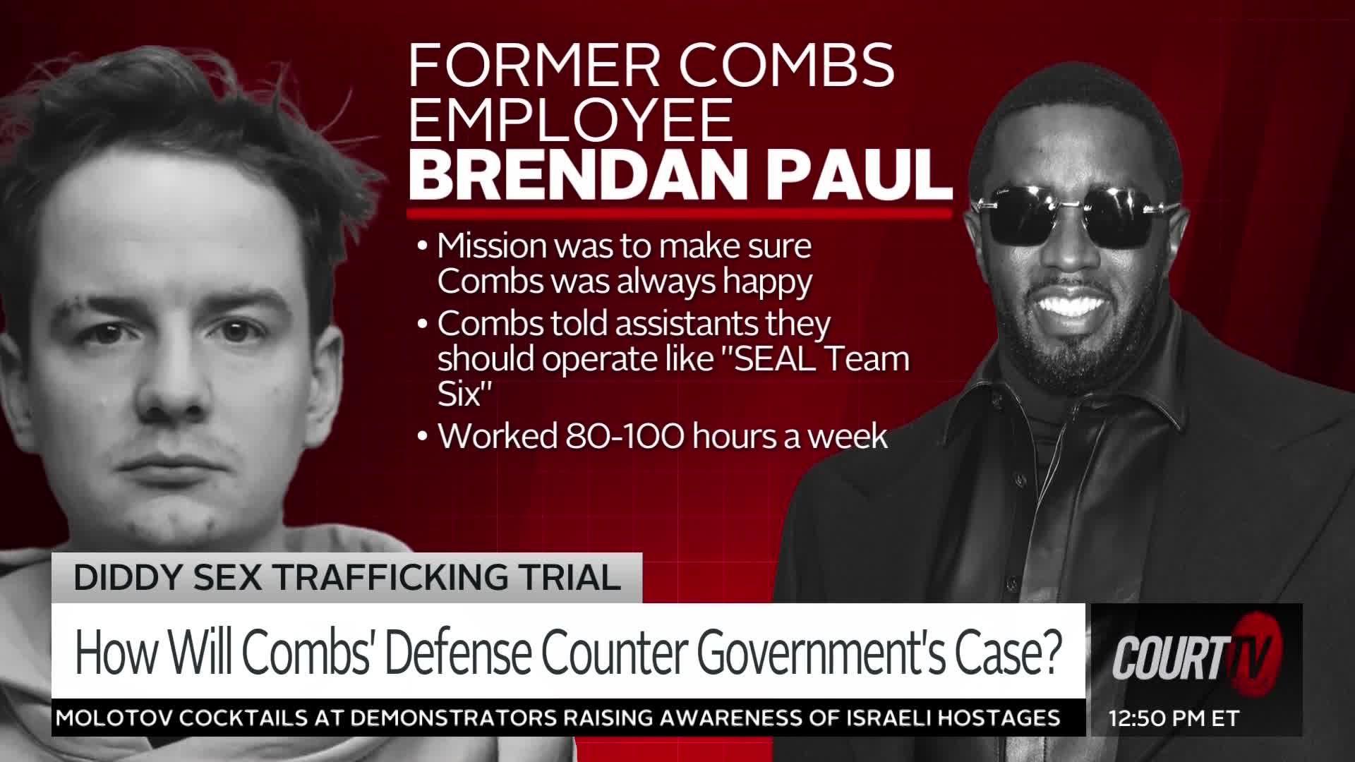 Brendan Paul Says Mission Was to Make Sure Diddy Was Always Happy