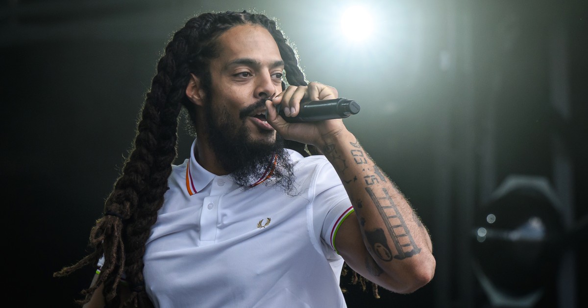 Rap-punk duo Bob Vylan says it’s being targeted for speaking up about Gaza at Glastonbury