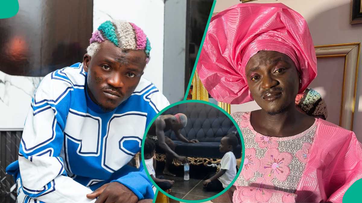 Portable’s Sons Display Skills as They All Spend Quality Time, Fans React: “Lion no Dey Born Goat”