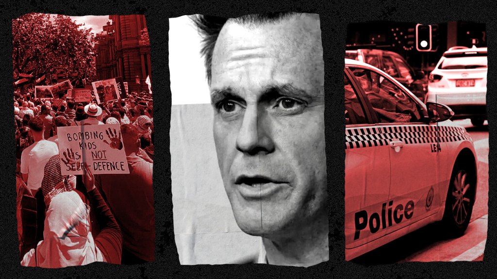 Gaza protesters cop a beating while criminals run increasingly rampant: It’s Chris Minns’ NSW