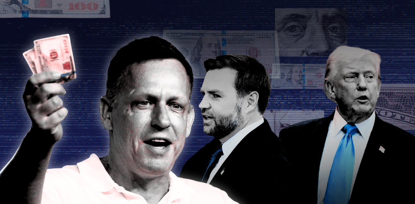 Friday essay: libertarian tech titan Peter Thiel helped make JD Vance. The Republican kingmaker’s influence is growing