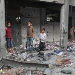 IDF kills women and children in Gaza beachfront cafe bombing…