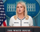 White House says Trump won’t recommend special prosecutor in Epstein case and calls Democrats wanting transparency ‘asinine’ – live