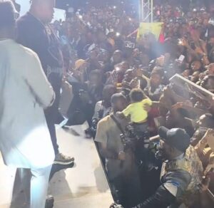 Davido Rebukes Mother That Brought A Baby To A Concert