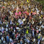 Israeli protesters urge action for Gaza hostages after Iran truce