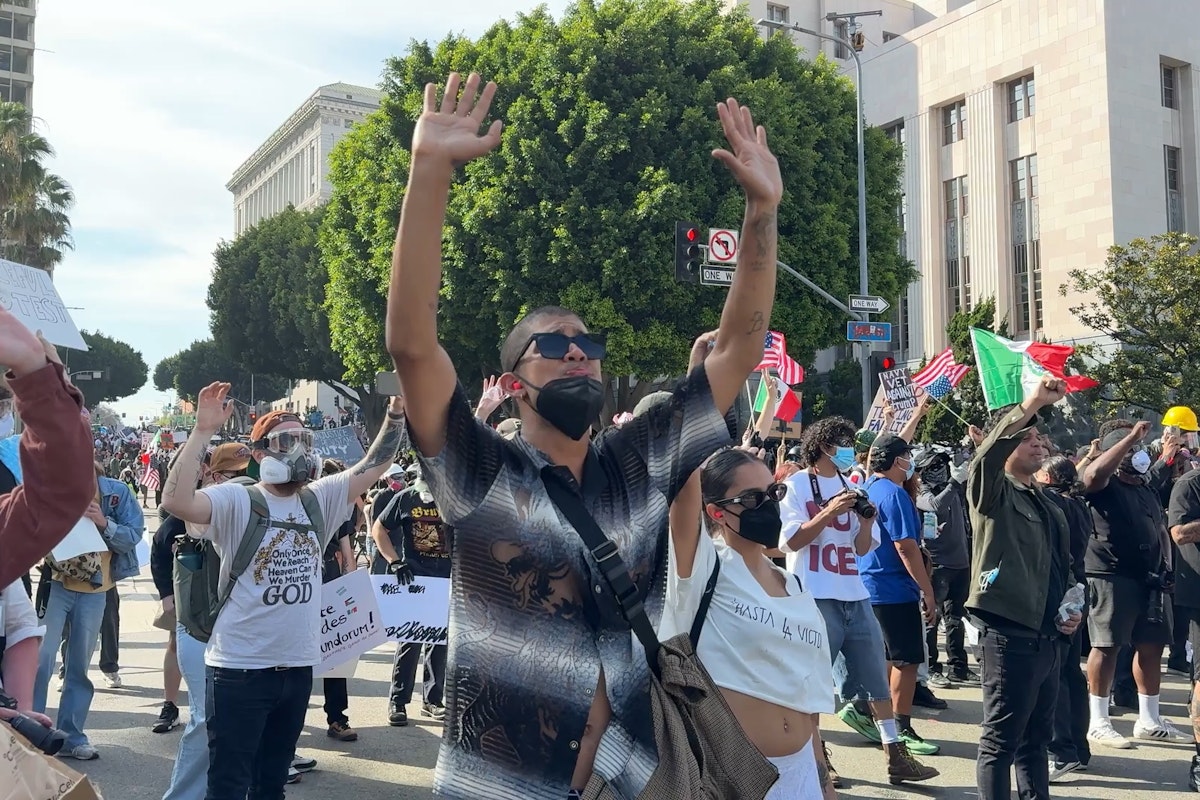 From Los Angeles to Libby, Montana: How Americans Protested King Trump
