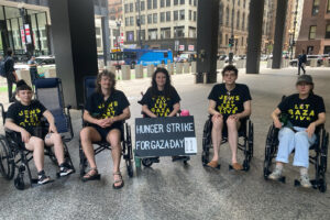 JVP Chicago members attempt indefinite fast to draw attention to Gaza starvation crisis