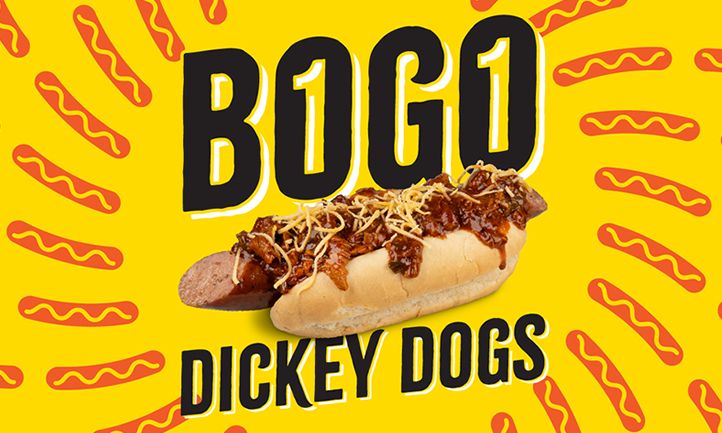 Dickey’s Barbecue Celebrates National Hot Dog Day with Buy One, Get One Free Dickey Dogs – July 16 Only!