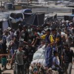 Israel halts aid into northern Gaza, officials say, as Hamas theft denied