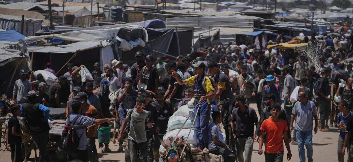 Israel halts aid into northern Gaza, officials say, as Hamas theft denied
