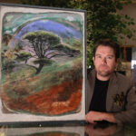 Painting of Scotland’s oldest wild Scots pine puts plight of unique pinewoods in spotlight
