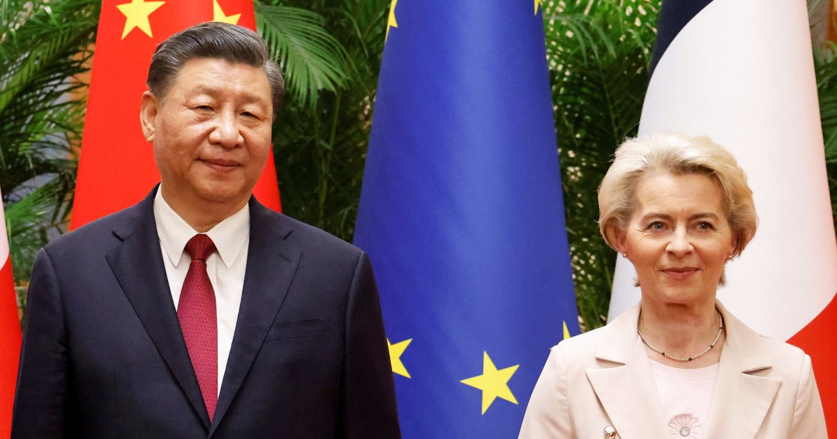 China’s Xi calls for ‘proper handling of frictions’ at tense summit with E.U. officials