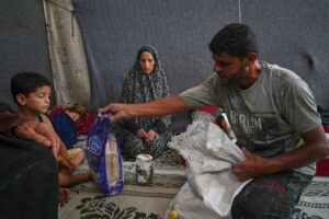 Israeli-supported organization requests a minimum of $30 million from the United States for providing aid in Gaza.